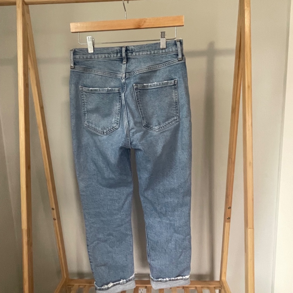 Agolde Riley Straight Cuffed - Picture 4 of 7